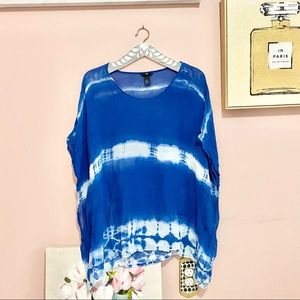 H&M Tie Dye Sheer Beach Tunic